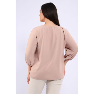 Блузка женская №32736 сингапур (последний размер) песочный 54,62 Блузка женская №32736 сингапур (последний размер) песочный 54,62