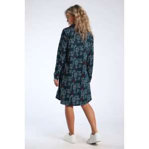 Туника женская №89384 кулирка (последний размер) хаки 48,52,54 Туника женская №89384 кулирка (последний размер) хаки 48,52,54