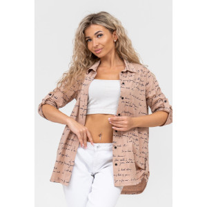 Туника женская №36676 кулирка (последний размер) бежевый 50,54,58 Туника женская №36676 кулирка (последний размер) бежевый 50,54,58