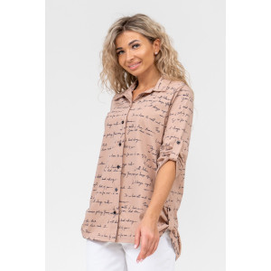 Туника женская №36676 кулирка (последний размер) бежевый 50,54,58 Туника женская №36676 кулирка (последний размер) бежевый 50,54,58