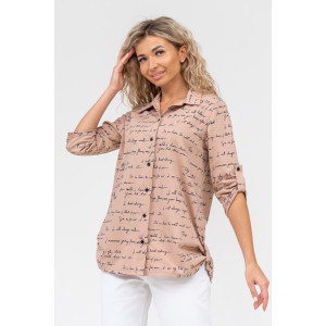 Туника женская №36676 кулирка (последний размер) бежевый 50,54,58 Туника женская №36676 кулирка (последний размер) бежевый 50,54,58