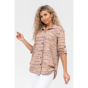 Туника женская №36676 кулирка (последний размер) бежевый 50,54,58 Туника женская №36676 кулирка (последний размер) бежевый 50,54,58