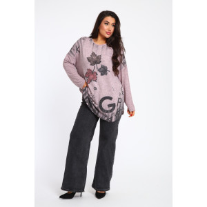 Туника женская №31866 ангора (последний размер) розовый 50,52 Туника женская №31866 ангора (последний размер) розовый 50,52