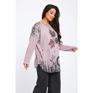 Туника женская №31866 ангора (последний размер) розовый 50,52 Туника женская №31866 ангора (последний размер) розовый 50,52