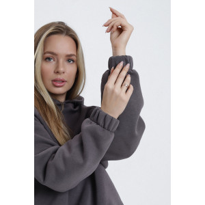 Костюм двойка женский №00019 футер 3-х нитка с начесом (последний размер) темно-серый 46,50,54 Костюм двойка женский №00019 футер 3-х нитка с начесом (последний размер) темно-серый 46,50,54