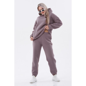 Костюм двойка женский КБЖ0067А футер 3-х нитка с начесом (последний размер) кофейный М Костюм двойка женский КБЖ0067А футер 3-х нитка с начесом (последний размер) кофейный М