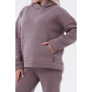 Костюм двойка женский КБЖ0067А футер 3-х нитка с начесом (последний размер) кофейный М Костюм двойка женский КБЖ0067А футер 3-х нитка с начесом (последний размер) кофейный М