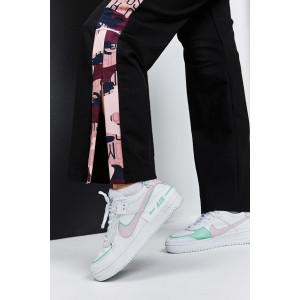 Костюм двойка женский №8397 футер с лайкрой 2-х нитка (последний размер) пудровый 50