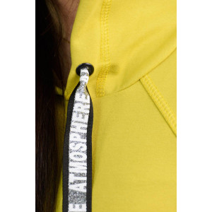 Костюм двойка женский №8150 футер с лайкрой 2-х нитка (последний размер) горчичный 50,52,54