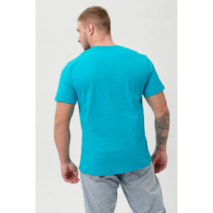 Футболка унисекс №8503 кулирка (последний размер) туркуаз Гренобль 54