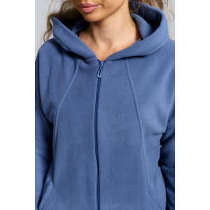 Костюм двойка женский 964 флис пенье антипилинг (р-ры: 44-58) индиго