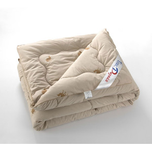 Одеяло стеганое одноиголка "Верблюжья шерсть" всесезонное в тике (последний размер) 200х200 Одеяло стеганое одноиголка "Верблюжья шерсть" всесезонное в тике (последний размер) 200х200