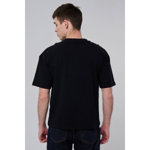 Футболка унисекс светящаяся №8586 кулирка с лайкрой (р-ры: 46-60) черный Дмороз с гитарой Футболка унисекс светящаяся №8586 кулирка с лайкрой (р-ры: 46-60) черный Дмороз с гитарой