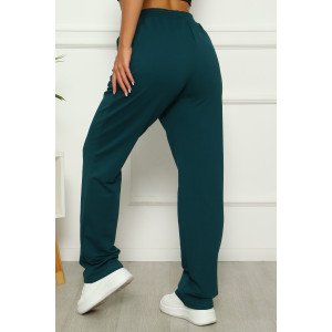 Брюки женские "Дэли" футер (последний размер) петроль 60 Брюки женские "Дэли" футер (последний размер) петроль 60