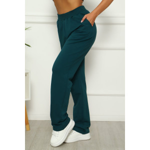 Брюки женские "Дэли" футер (последний размер) петроль 60 Брюки женские "Дэли" футер (последний размер) петроль 60