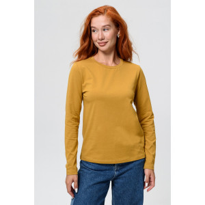 Лонгслив женский №14436/1 кулирка с лайкрой (последний размер) горчичный 48,56 Лонгслив женский №14436/1 кулирка с лайкрой (последний размер) горчичный 48,56