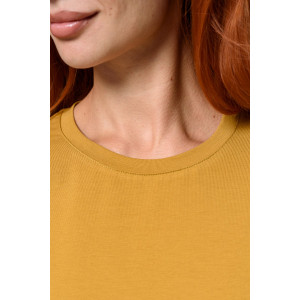 Лонгслив женский №14436/1 кулирка с лайкрой (последний размер) горчичный 48,56 Лонгслив женский №14436/1 кулирка с лайкрой (последний размер) горчичный 48,56