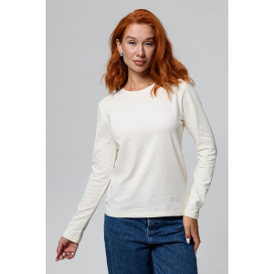 Лонгслив женский №14436/1 кулирка с лайкрой (последний размер) молочный 54 Лонгслив женский №14436/1 кулирка с лайкрой (последний размер) молочный 54