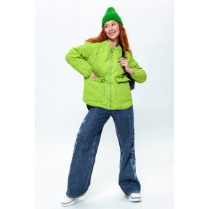 Куртка женская №28036 нейлон с полиэстером (последний размер) зеленый 48 Куртка женская №28036 нейлон с полиэстером (последний размер) зеленый 48