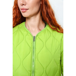 Куртка женская №28036 нейлон с полиэстером (последний размер) зеленый 48 Куртка женская №28036 нейлон с полиэстером (последний размер) зеленый 48