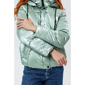 Куртка женская №28035 нейлон (последний размер) светло-зеленый 52 Куртка женская №28035 нейлон (последний размер) светло-зеленый 52