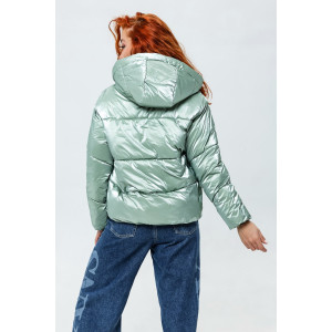 Куртка женская №28035 нейлон (последний размер) светло-зеленый 52 Куртка женская №28035 нейлон (последний размер) светло-зеленый 52