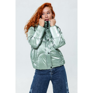 Куртка женская №28035 нейлон (последний размер) светло-зеленый 52 Куртка женская №28035 нейлон (последний размер) светло-зеленый 52