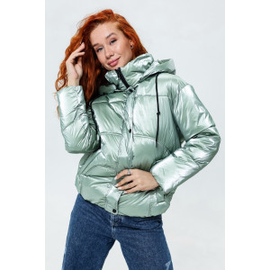Куртка женская №28035 нейлон (последний размер) светло-зеленый 52 Куртка женская №28035 нейлон (последний размер) светло-зеленый 52
