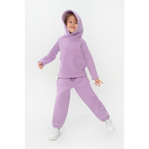 Костюм двойка детский "Няша" футер 2-х нитка с начесом (последний размер) сиреневый 116 Костюм двойка детский "Няша" футер 2-х нитка с начесом (последний размер) сиреневый 116