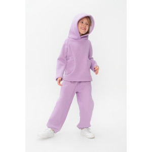 Костюм двойка детский "Няша" футер 2-х нитка с начесом (последний размер) сиреневый 116 Костюм двойка детский "Няша" футер 2-х нитка с начесом (последний размер) сиреневый 116