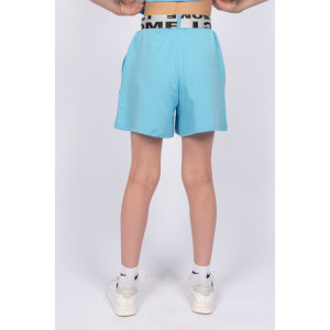 Шорты детские №101268 футер 2-х нитка (последний размер) голубой 146 Шорты детские №101268 футер 2-х нитка (последний размер) голубой 146