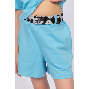 Шорты детские №101268 футер 2-х нитка (последний размер) голубой 146 Шорты детские №101268 футер 2-х нитка (последний размер) голубой 146