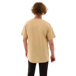 Футболка детская №1600 кулирка (последний размер) бежевый 134-140 Футболка детская №1600 кулирка (последний размер) бежевый 134-140