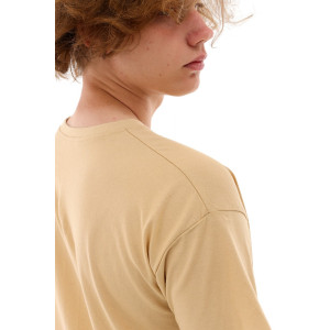 Футболка детская №1600 кулирка (последний размер) бежевый 134-140 Футболка детская №1600 кулирка (последний размер) бежевый 134-140