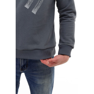 Свитшот детский №1597 футер 3-х нитка (последний размер) серый 170 Свитшот детский №1597 футер 3-х нитка (последний размер) серый 170