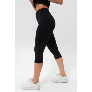 Бриджи женские №21611 кулирка с лайкрой (последний размер) черный 50,62 Бриджи женские №21611 кулирка с лайкрой (последний размер) черный 50,62