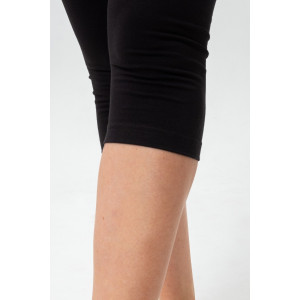 Бриджи женские №21611 кулирка с лайкрой (последний размер) черный 50,62 Бриджи женские №21611 кулирка с лайкрой (последний размер) черный 50,62