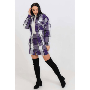 Юбка женская №3201 твид (последний размер) фиолетовый 42 Юбка женская №3201 твид (последний размер) фиолетовый 42