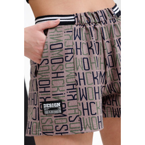 Шорты женские №8455 футер с лайкрой 2-х нитка (последний размер) капучино 46,52 Шорты женские №8455 футер с лайкрой 2-х нитка (последний размер) капучино 46,52