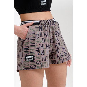 Шорты женские №8455 футер с лайкрой 2-х нитка (последний размер) капучино 46,52 Шорты женские №8455 футер с лайкрой 2-х нитка (последний размер) капучино 46,52