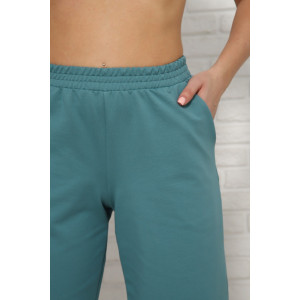 Шорты женские №1057 футер 2-х нитка (последний размер) бирюза 46 Шорты женские №1057 футер 2-х нитка (последний размер) бирюза 46