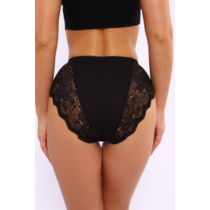 Трусы женские №18992 лапша (последний размер) черный 48,50 Трусы женские №18992 лапша (последний размер) черный 48,50