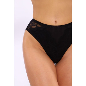 Трусы женские №18992 лапша (последний размер) черный 48,50 Трусы женские №18992 лапша (последний размер) черный 48,50