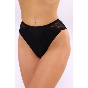 Трусы женские №18992 лапша (последний размер) черный 48,50 Трусы женские №18992 лапша (последний размер) черный 48,50