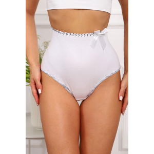 Трусы женские №64819 кулирка с лайкрой (последний размер) белый 52 Трусы женские №64819 кулирка с лайкрой (последний размер) белый 52
