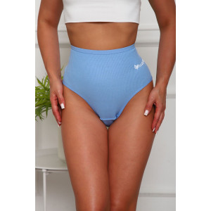 Трусы женские №64789 лапша (последний размер) голубой 56 Трусы женские №64789 лапша (последний размер) голубой 56