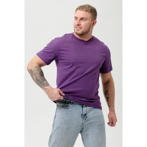 Футболка унисекс №8471 кулирка (последний размер) слива 50-52 Футболка унисекс №8471 кулирка (последний размер) слива 50-52