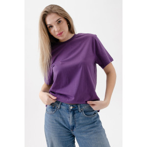 Футболка унисекс №8471 кулирка (последний размер) слива 50-52 Футболка унисекс №8471 кулирка (последний размер) слива 50-52