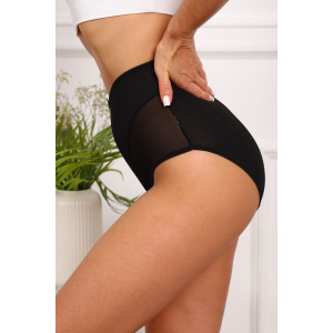 Трусы женские №64823 лапша (последний размер) черный 54 Трусы женские №64823 лапша (последний размер) черный 54