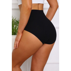 Трусы женские №64707 лапша (последний размер) черный 56 Трусы женские №64707 лапша (последний размер) черный 56